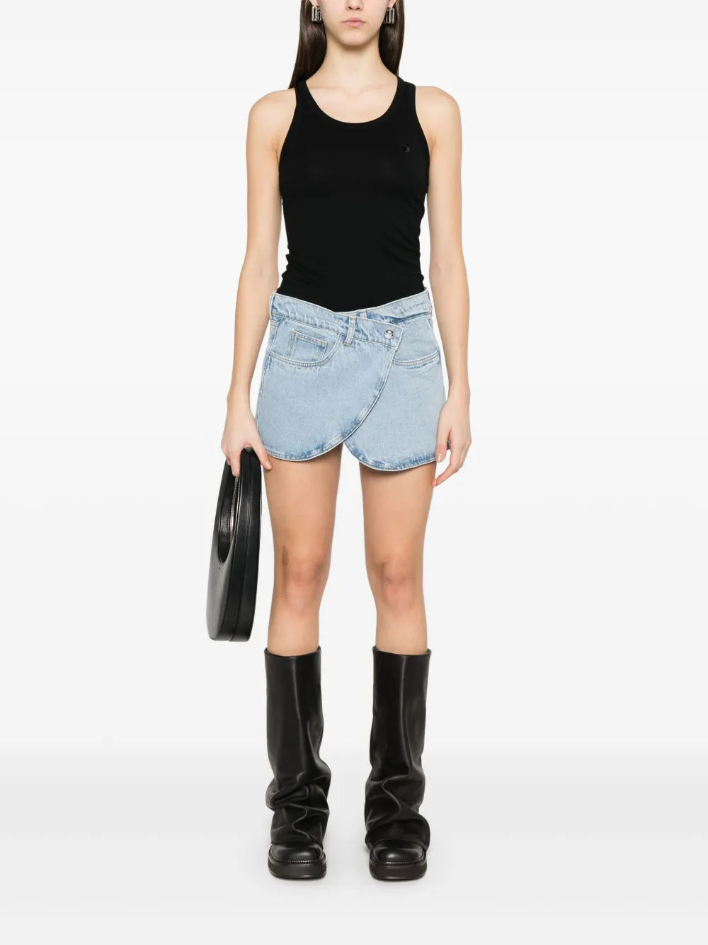 Denim Mini Skirt