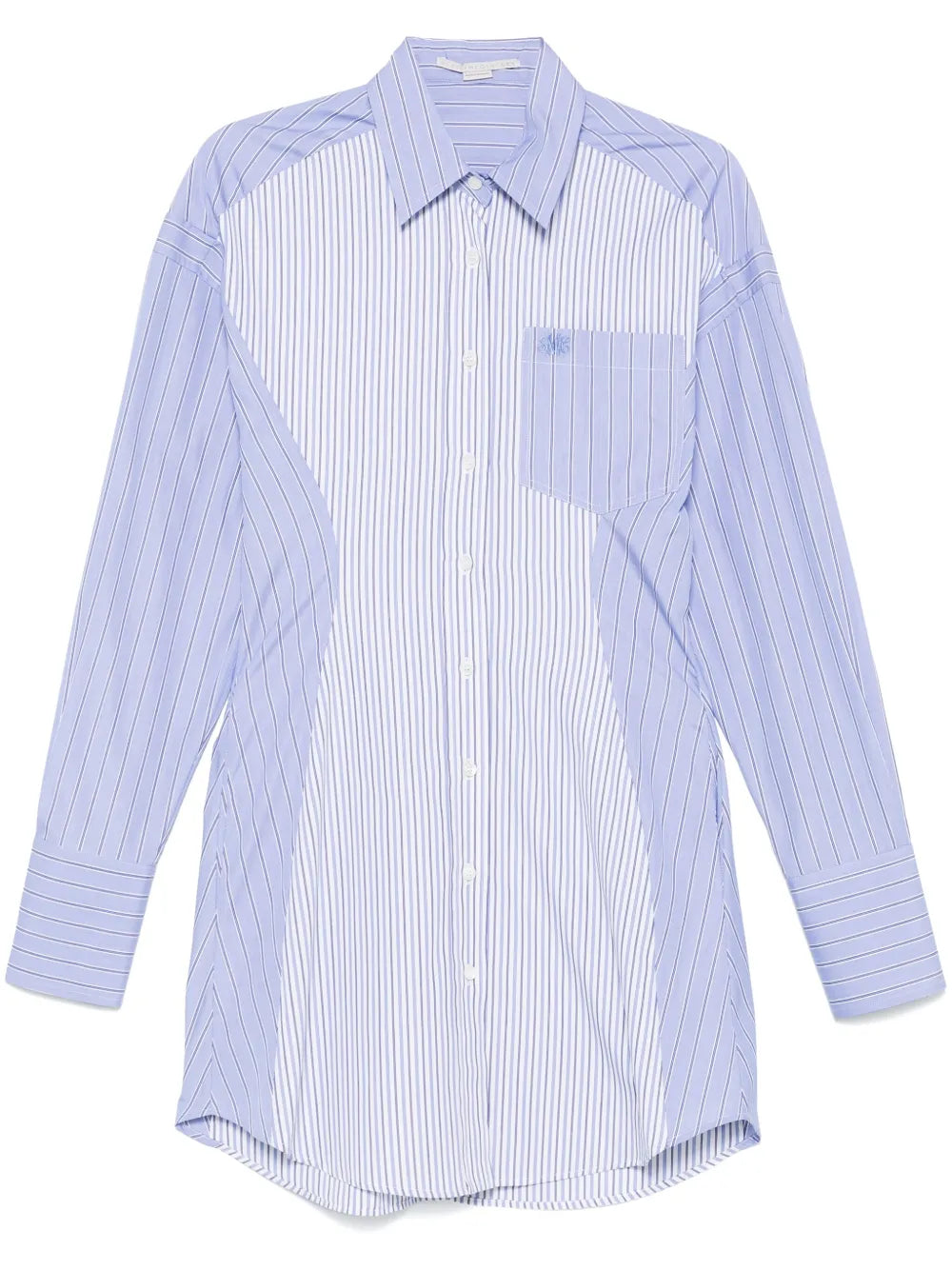 Striped Shirt Mini Dress