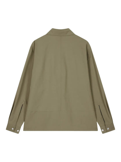 Two-Pocket Cotton Shirt