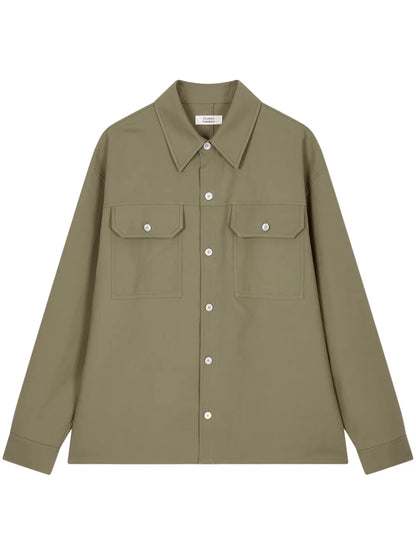 Two-Pocket Cotton Shirt