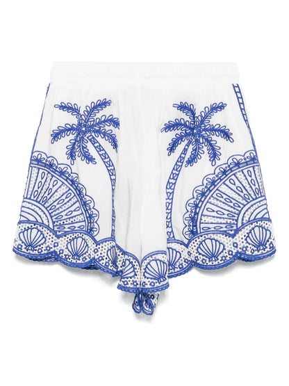 Guipure-Lace Shorts