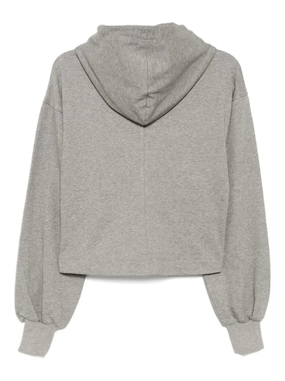 Ribbed Cuffs Hoodie