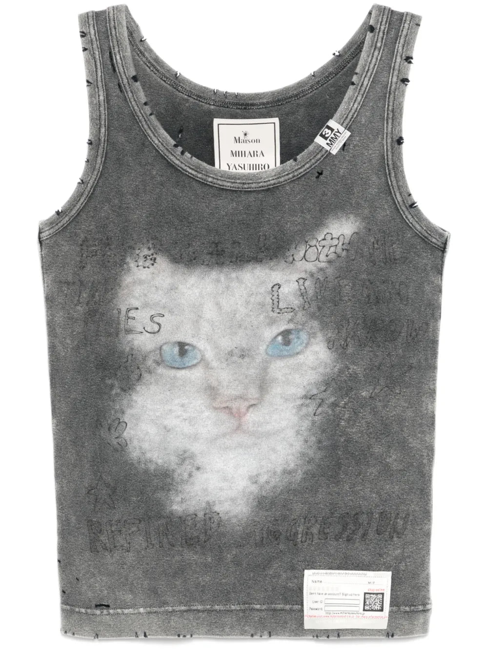 Graphic-Print Vest