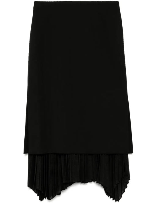 Pleat Detailing Skirt