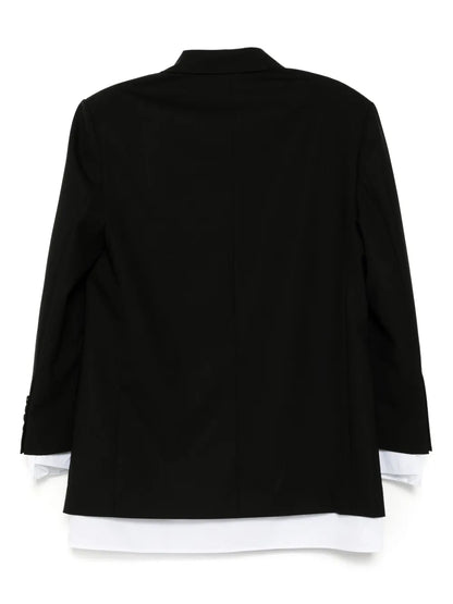 Stitched Pockets Blazer