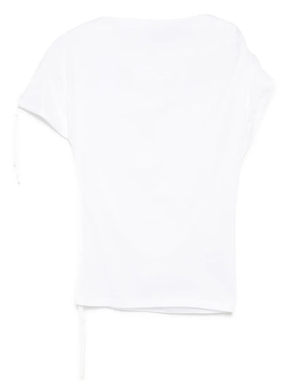 Asymmetric Neck T-Shirt