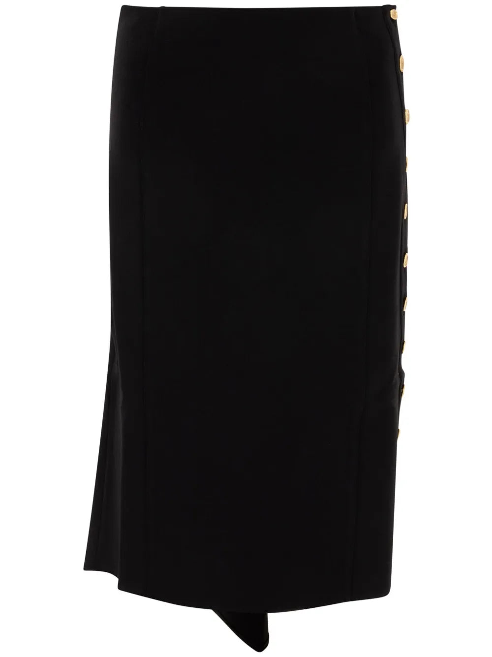 Asymmetric Midi Skirt