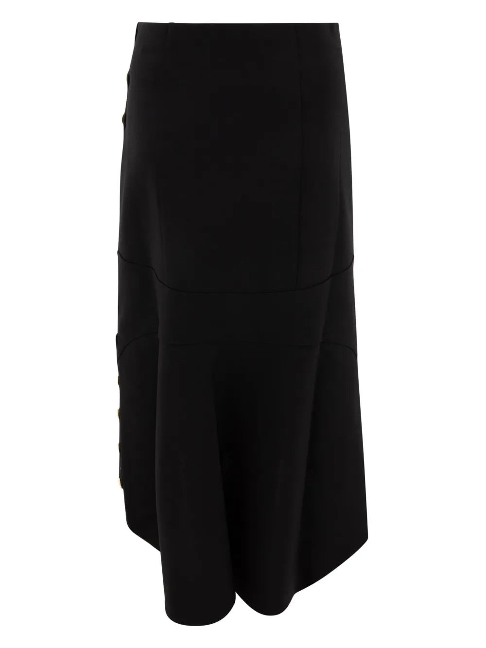 Asymmetric Midi Skirt