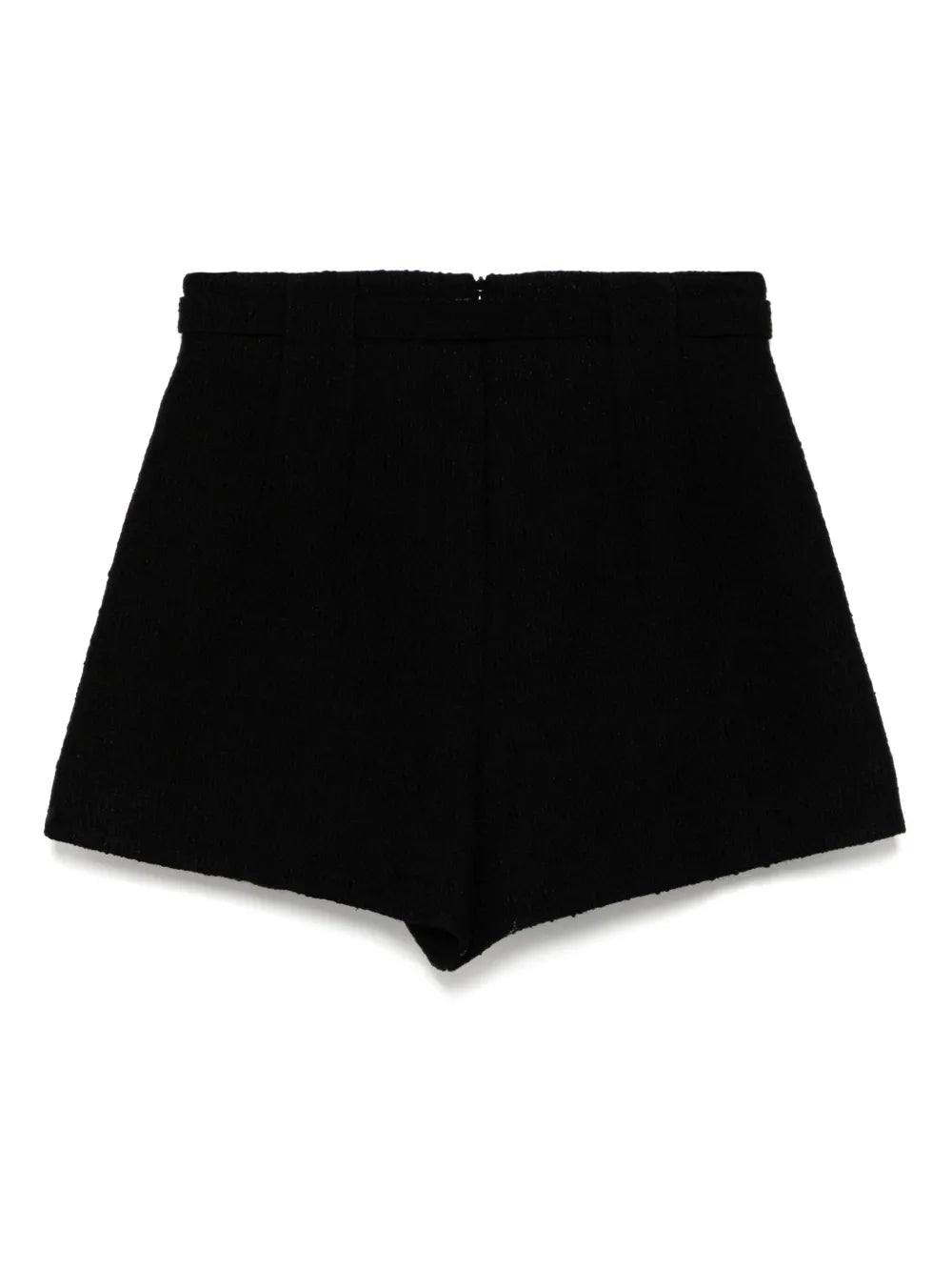 High-Waisted Belted Shorts