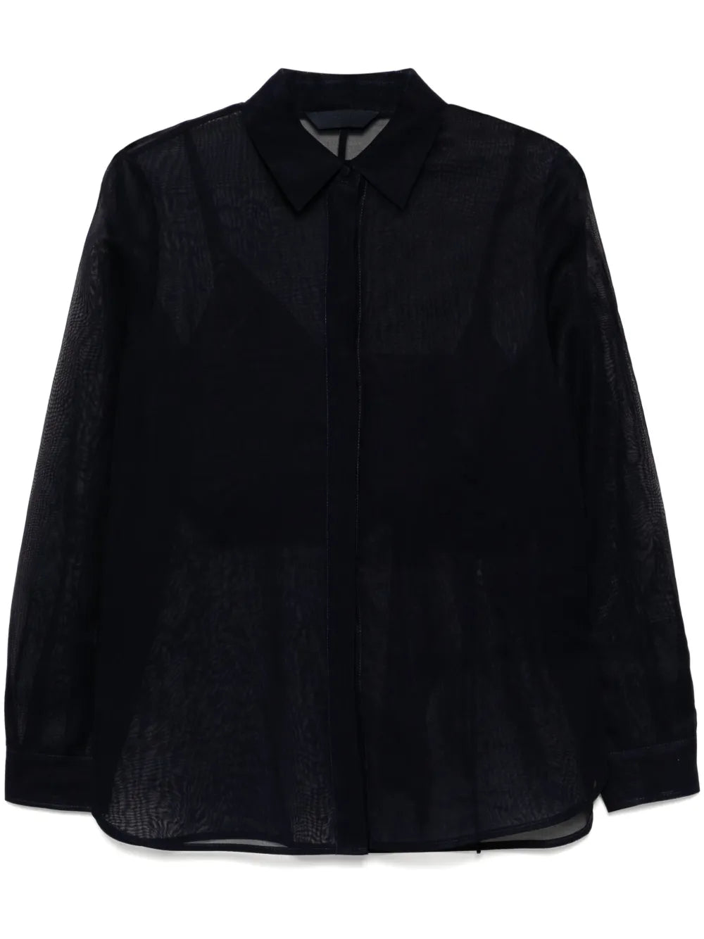 Ribbon Bustier Shirt