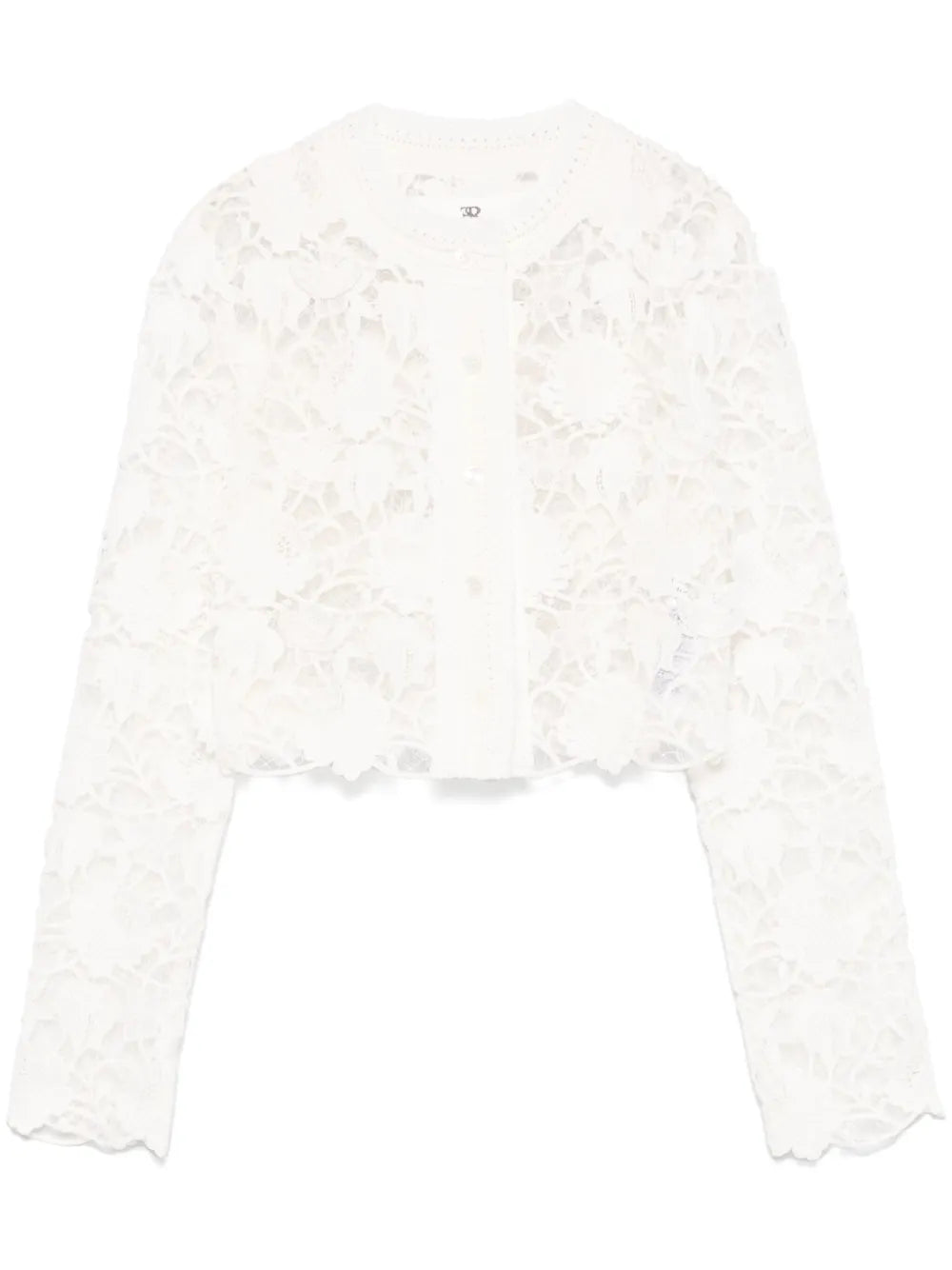 Guipure-Lace Jacket