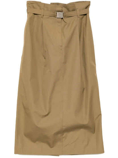 Buckle Detailing Skirt