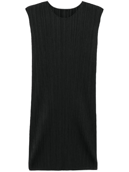 Plissé Mini Dress