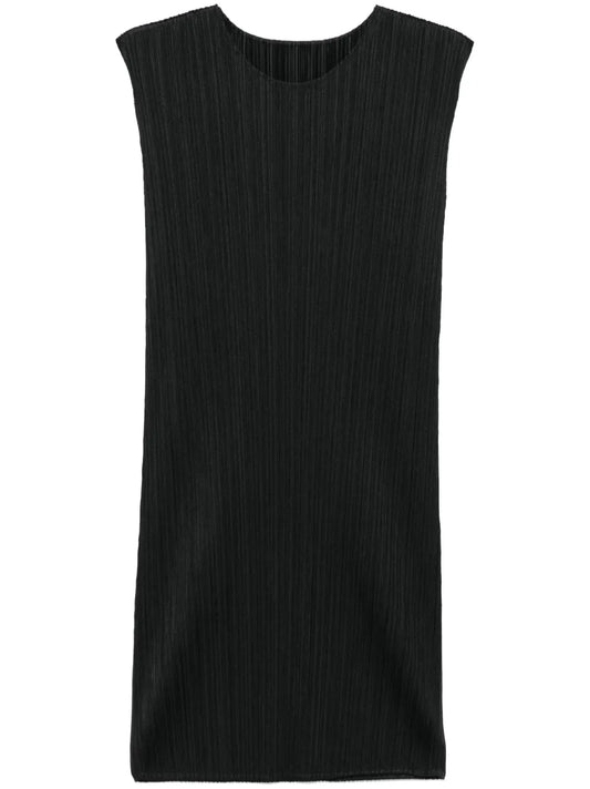 Plissé Mini Dress