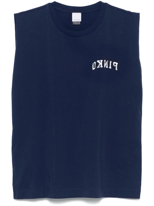 Logo-Print Tank Top