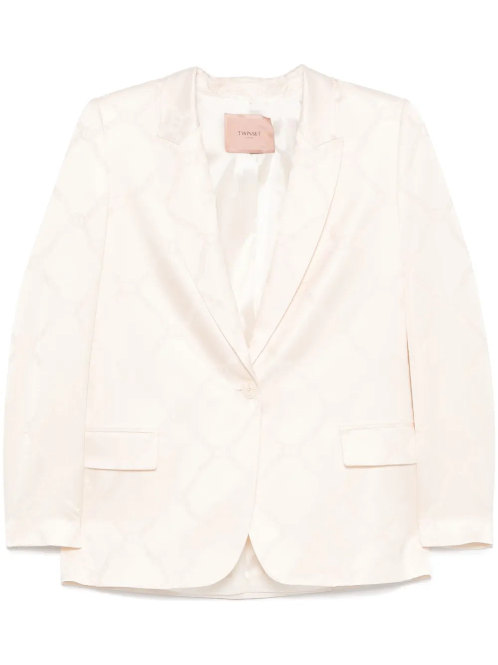 Oval T-Jacquard Blazer
