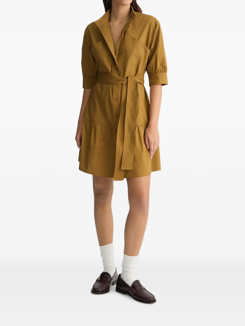 Poplin Shirt Dress