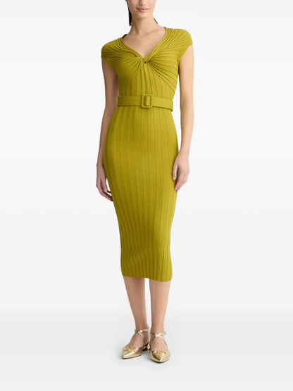 Belted Midi Dress