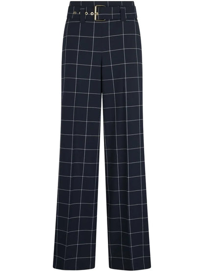 Tailored Check Trousers