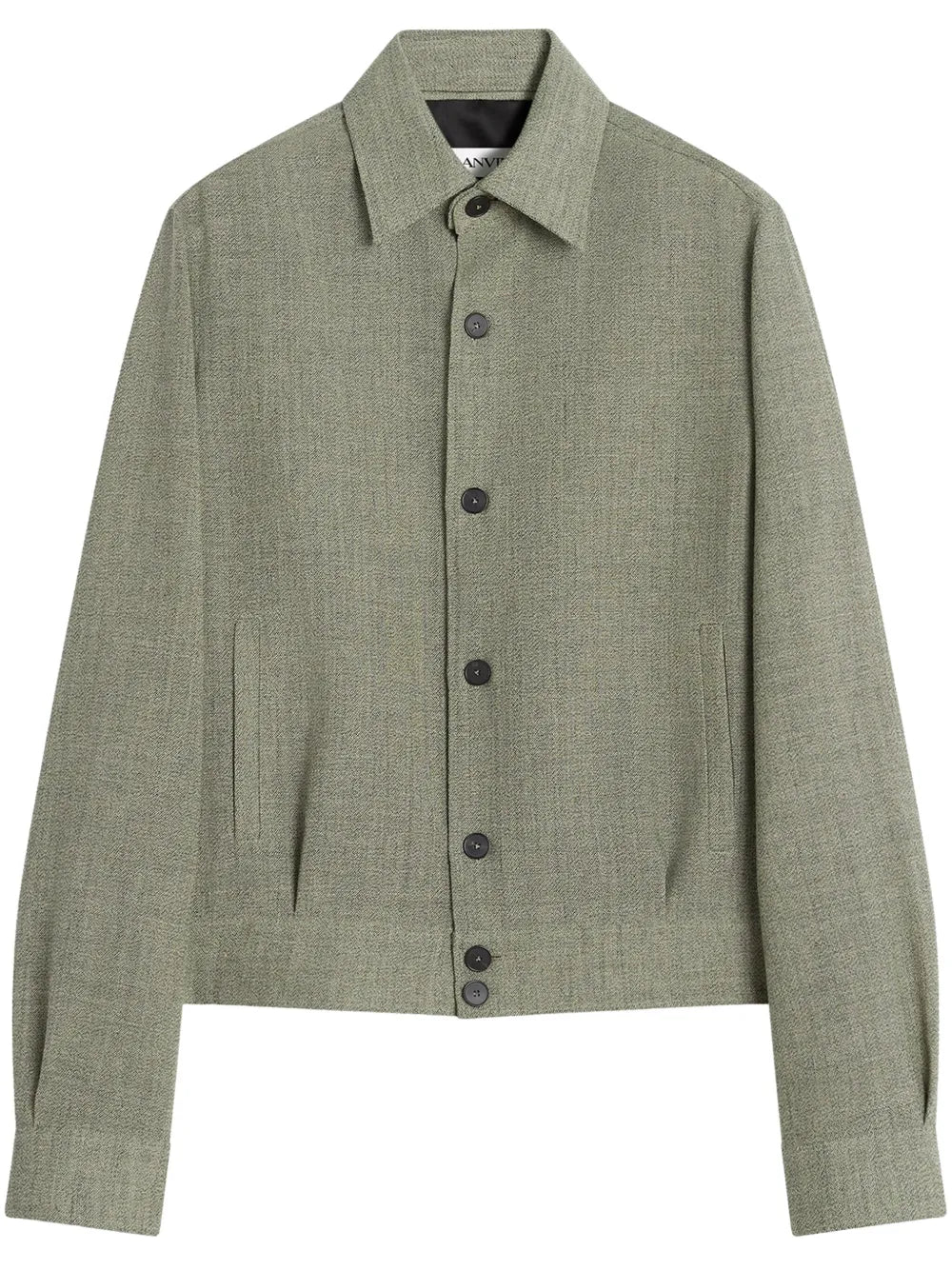 Virgin Wool Shirt Jacket
