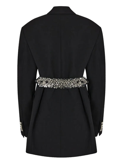 Embroidered Blazer
