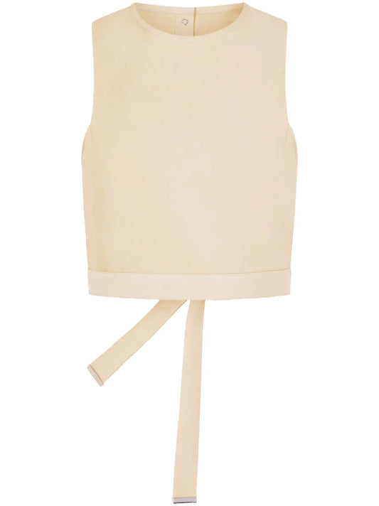 Sleeveless Crop Top