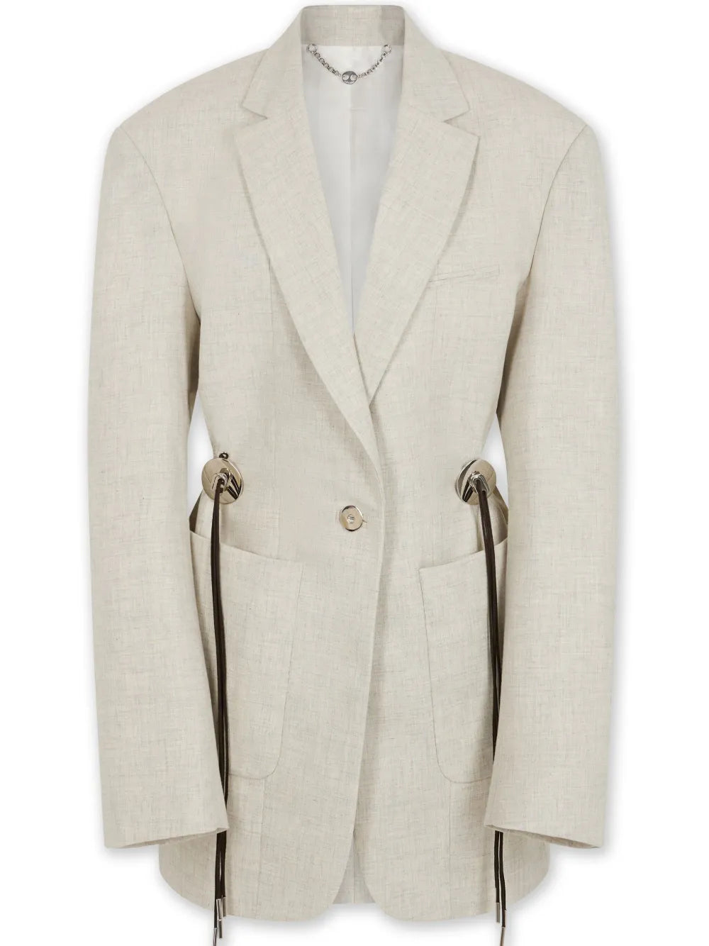 Mottled Wool Blazer