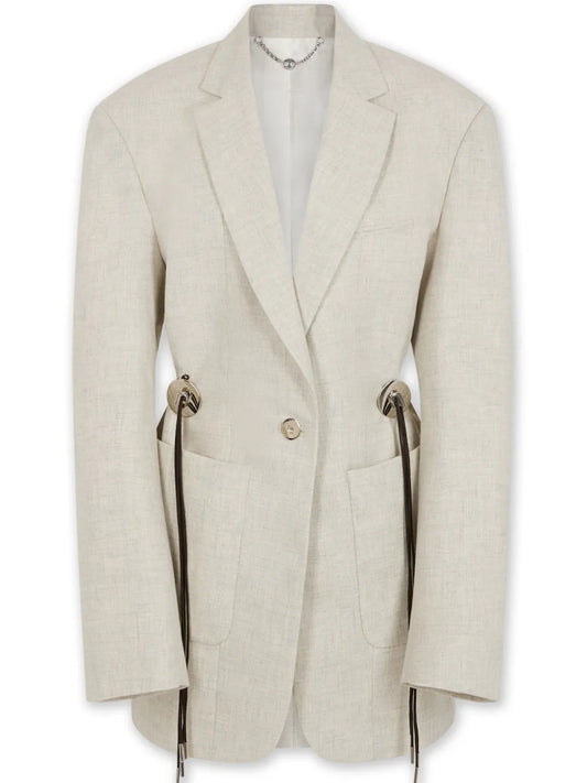 Mottled Wool Blazer