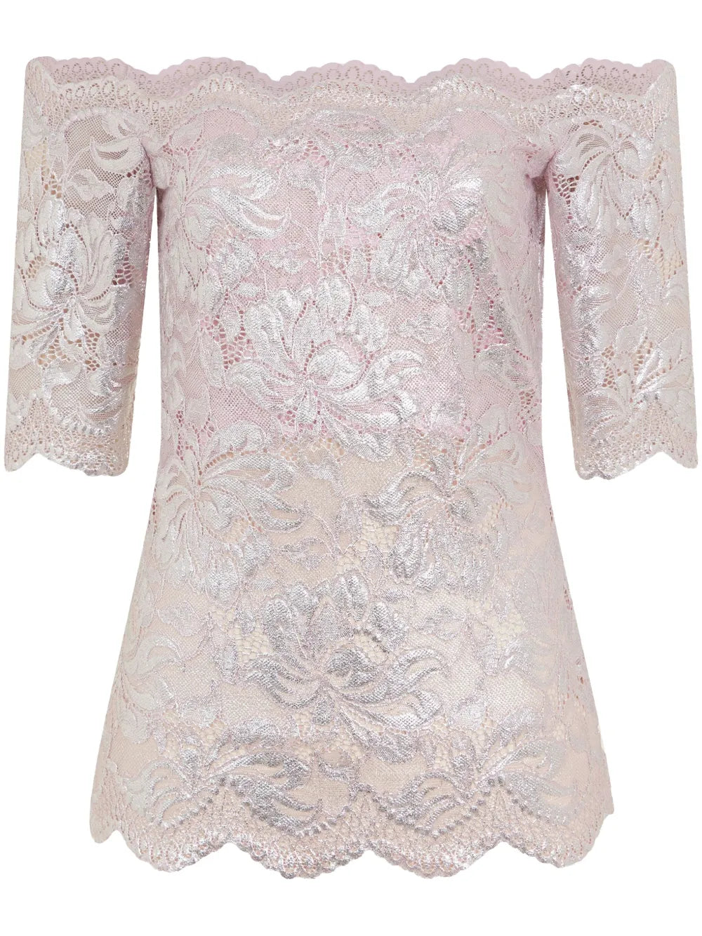 Floral-Lace Blouse
