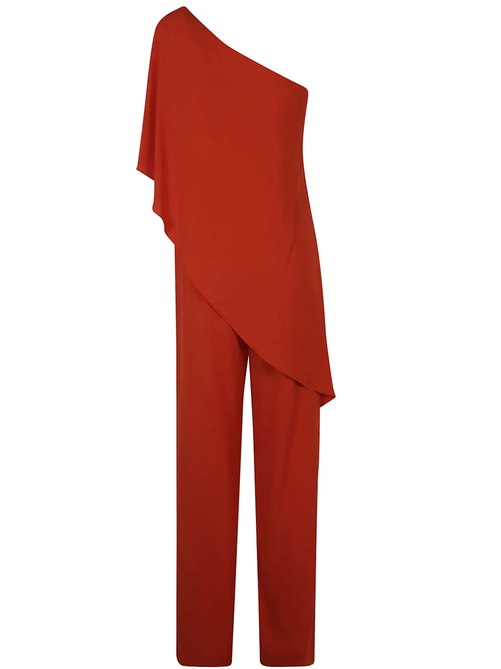 Draped Cape Jumpsuit