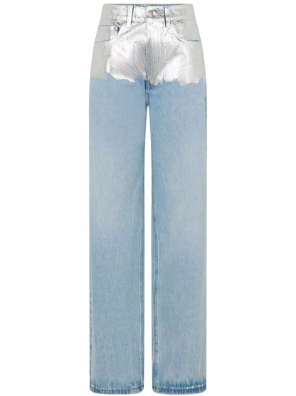 Metallic Detailing Jeans