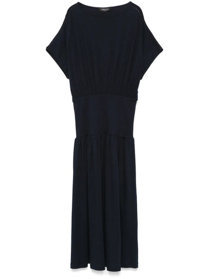 Bead-Embellished Midi Dress