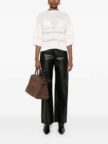 Open-Knit Sweater