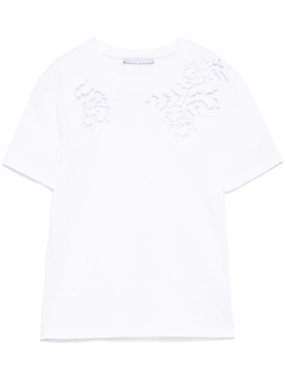 Guipure-Lace T-Shirt