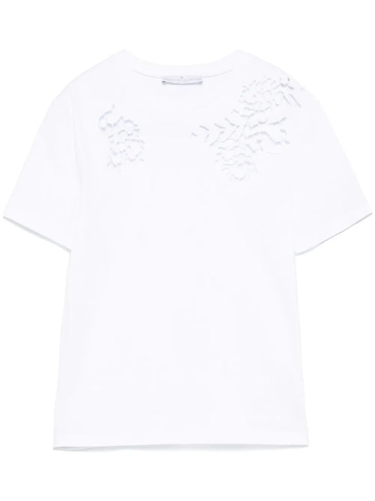 Guipure-Lace T-Shirt