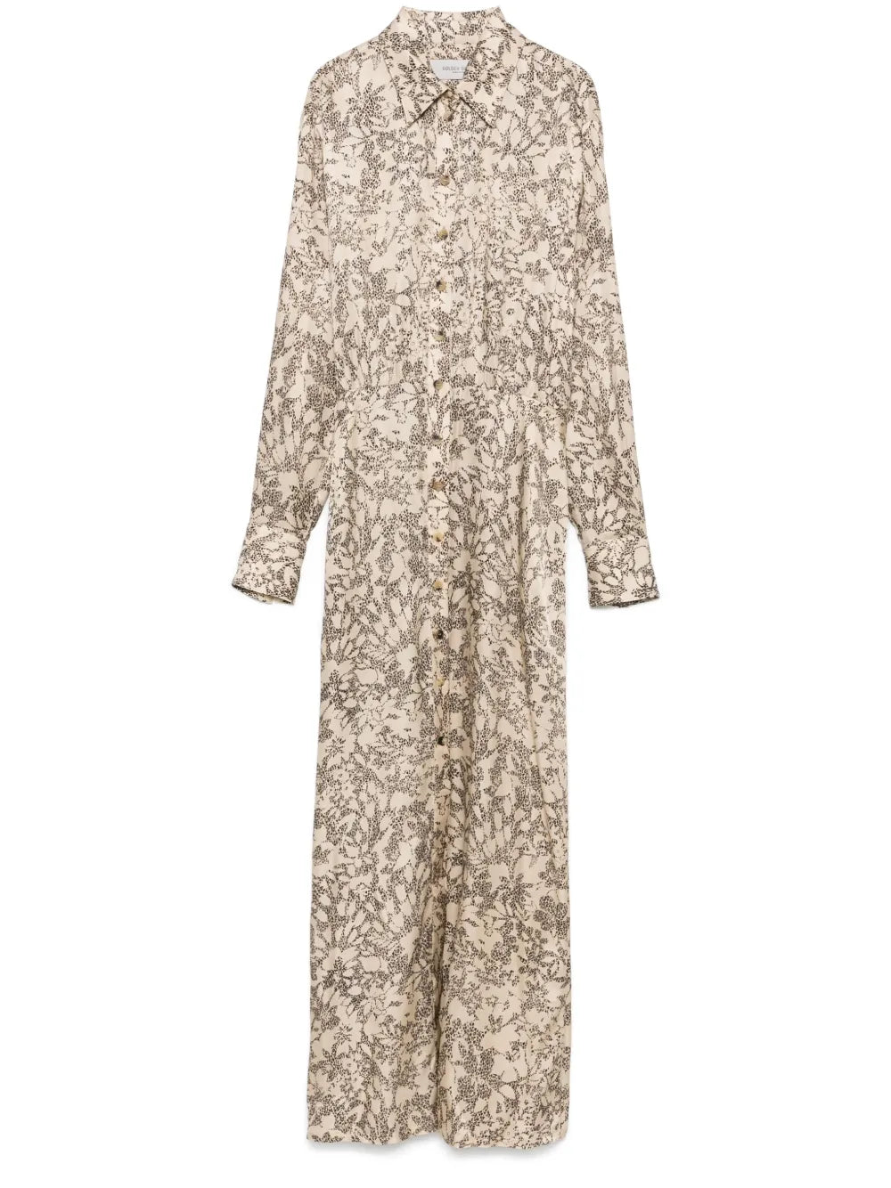 Graphic-Print Maxi Dress