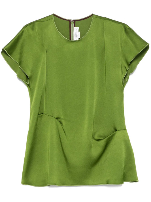 Pleat-Detail Top