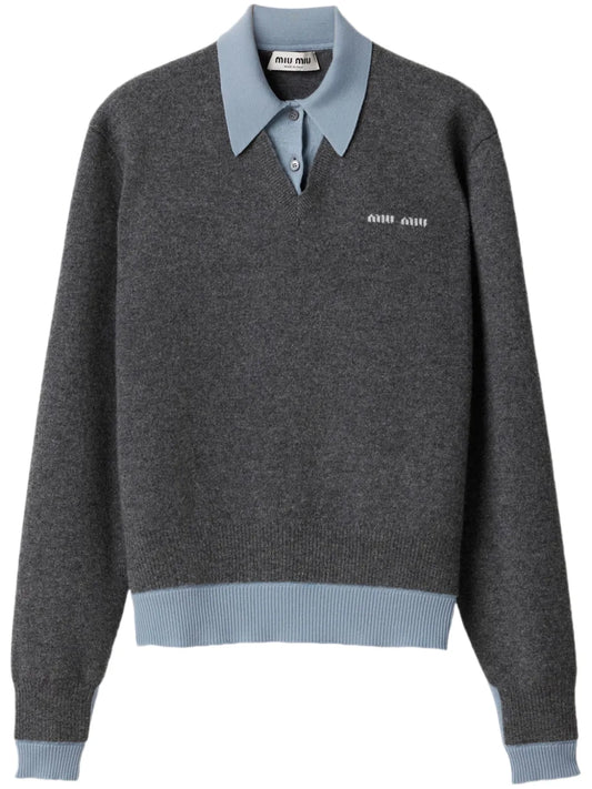 Layered Polo Top