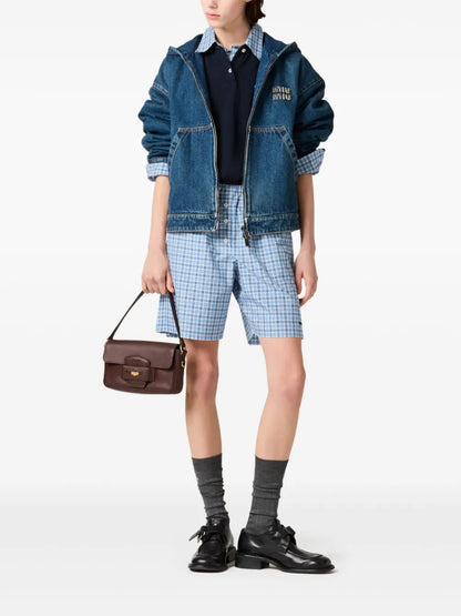 Denim Hooded Jacket
