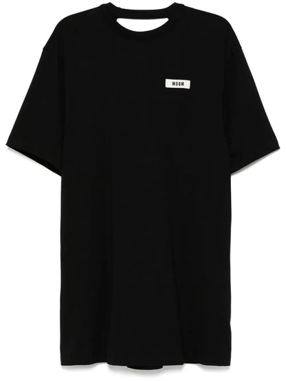 Logo-Embroidered Dress