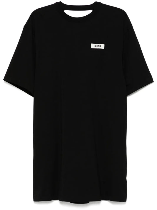 Logo-Embroidered Dress