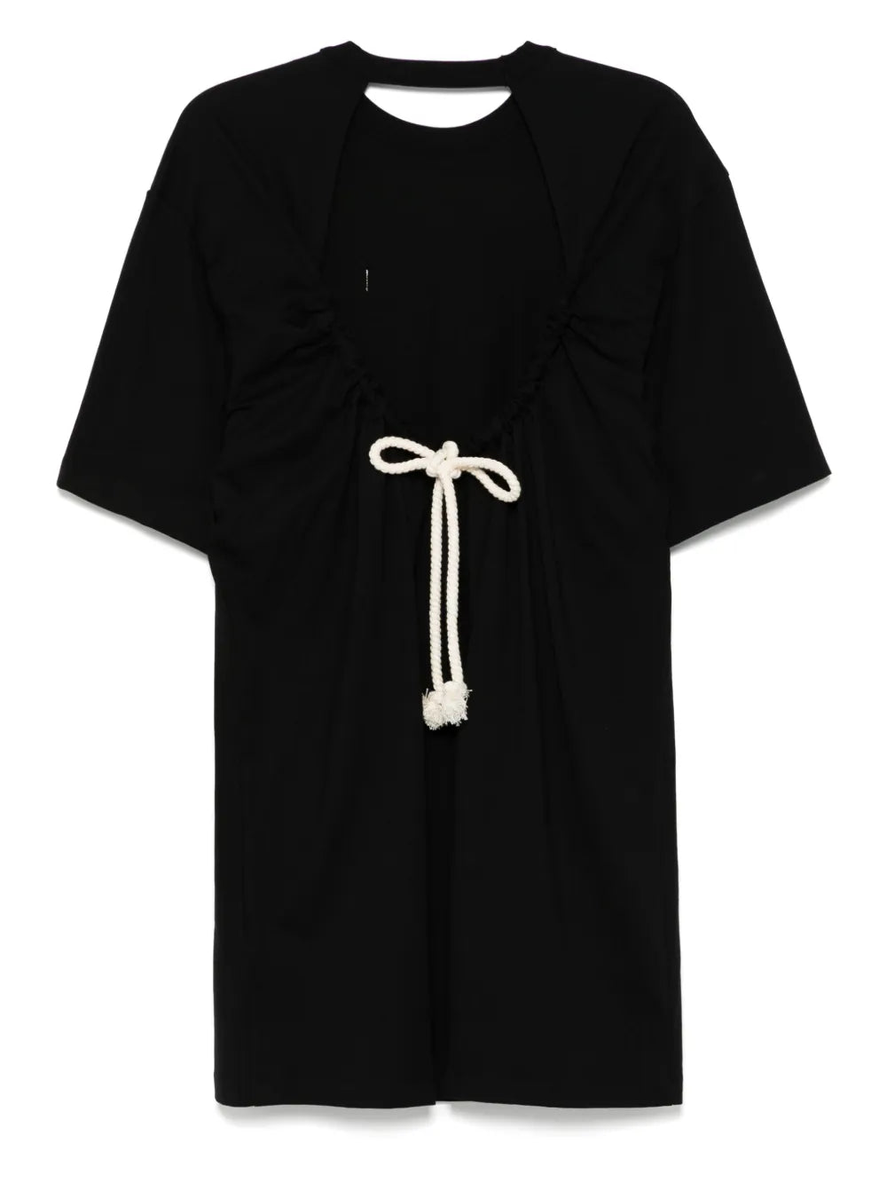 Logo-Embroidered Dress