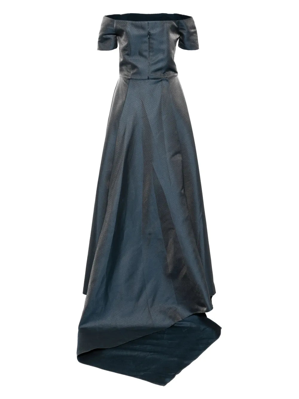 Strapless Off Shoulder Gown