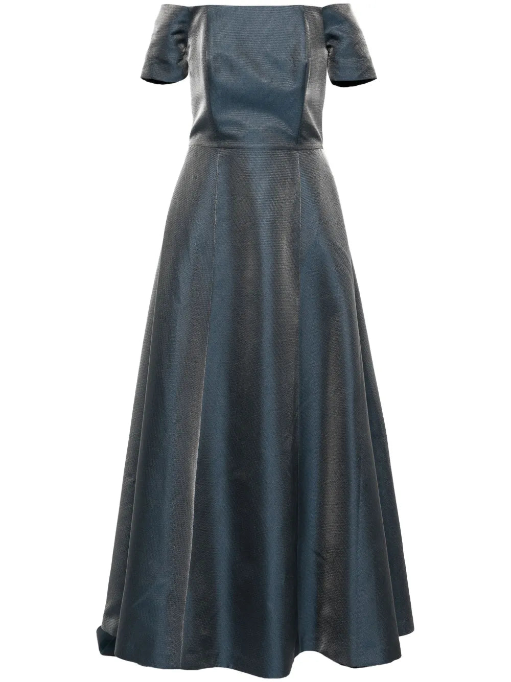 Strapless Off Shoulder Gown