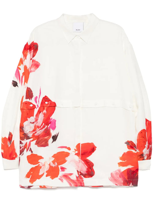 Floral-Print Shirt