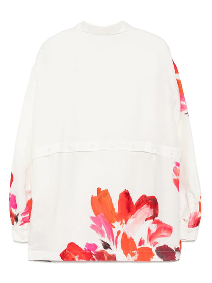 Floral-Print Shirt