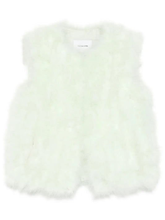 Feather Silk Vest