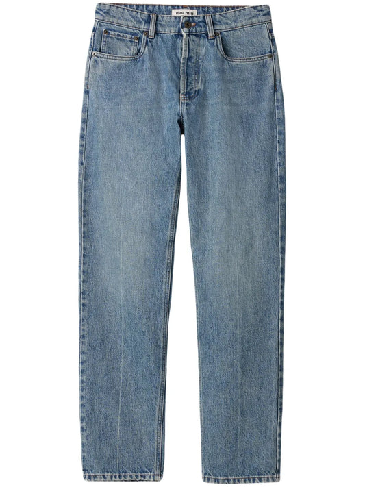 Straight-Leg Jeans