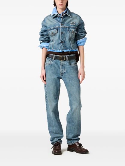 Straight-Leg Jeans