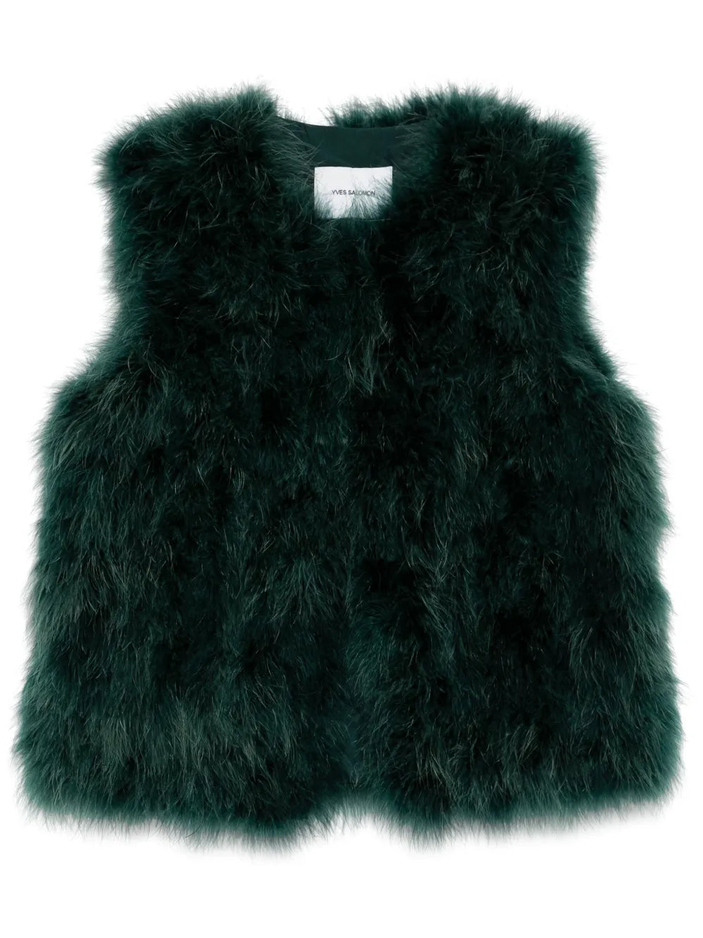 Feather Silk Coat